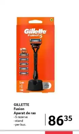Selgros GILLETTE Fusion Aparat de ras Ofertă