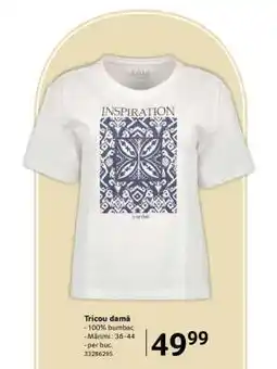 Selgros Tricou damă Ofertă