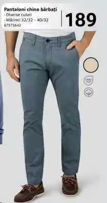 Selgros Pantaloni Chino, bărbați Ofertă