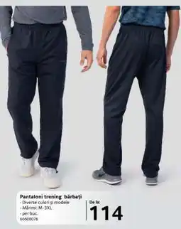 Selgros Pantaloni trening bărbați Ofertă