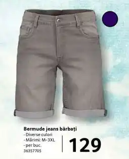 Selgros Bermude jeans bărbați Ofertă