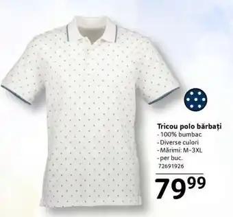 Selgros Tricou polo, bărbați Ofertă