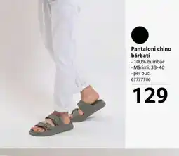 Selgros Pantaloni Chino, bărbați Ofertă