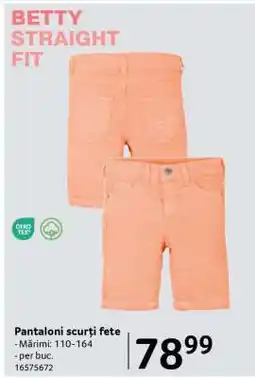 Selgros Pantaloni scurți fete Ofertă