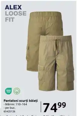 Selgros Pantaloni scurți băieți Ofertă