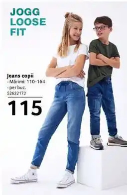 Selgros Jeans copii Ofertă