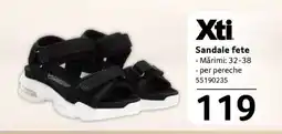 Selgros Xti Sandale fete Ofertă