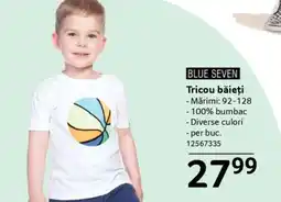 Selgros BLUE SEVEN Tricou băieți Ofertă