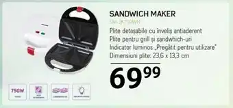 Selgros Sandwich Maker Ofertă