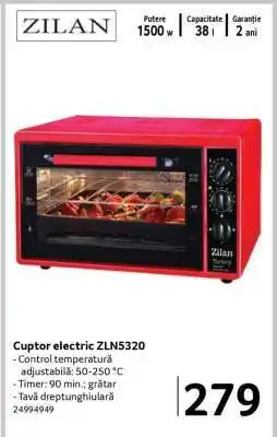 Selgros Cuptor electric ZLN5320 Ofertă