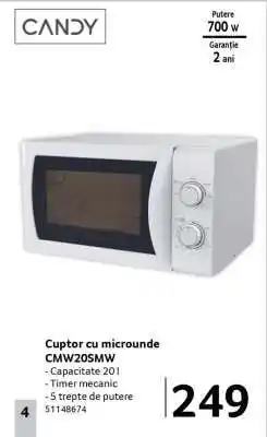 Selgros Cuptor cu microunde CMW20SMW Ofertă