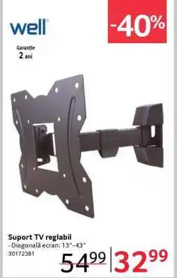 Selgros Suport TV reglabil Ofertă