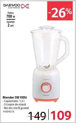 Selgros Blender DB100U Ofertă