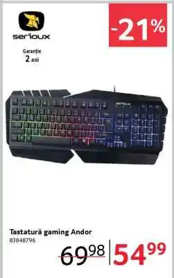Selgros Tastatură gaming Andor Ofertă