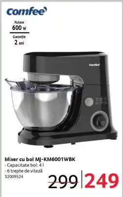 Selgros Mixer cu bol MJ-KM6001WBK Ofertă