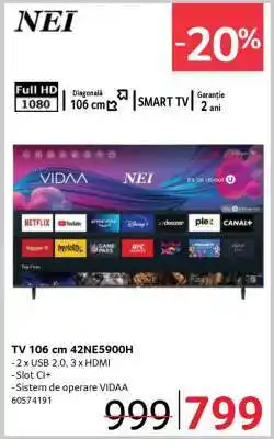 Selgros TV 106 cm 42NE5900H Ofertă