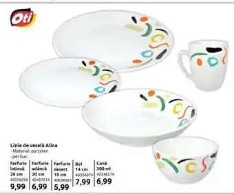 Selgros Linia de veselă Alina Ofertă