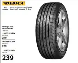 Selgros Anvelopă auto de vară Presto Ofertă