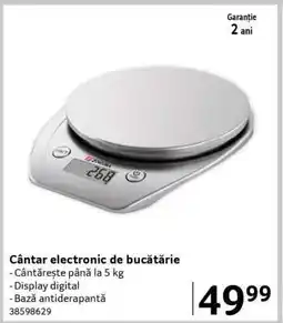Selgros Cântar electronic de bucătărie Ofertă