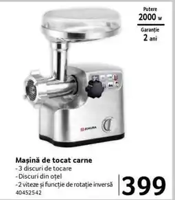 Selgros MAȘINĂ DE TOCAT CARNE Ofertă