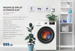 Selgros MAȘINĂ DE SPĂLAT AUTOMATĂ SLIM Ofertă