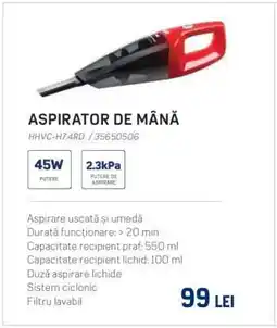 Selgros Aspirator de mână Ofertă