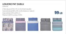 Selgros LENJERIE PAT DUBLU Ofertă