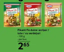 Selgros Pikant fix dulce-acrișor / iute / cu verdețuri Ofertă
