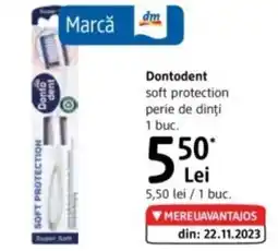 DM Dontodent soft protection perie de dinți Ofertă
