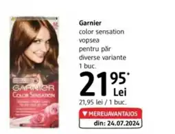 DM Garnier color sensation vopsea pentru păr Ofertă