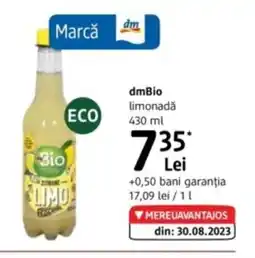 DM DmBio limonadǎ Ofertă