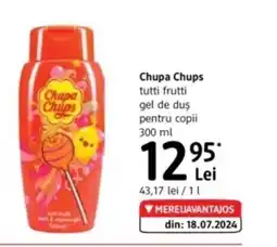 DM Chupa Chups tutti frutti gel de duş pentru copii Ofertă
