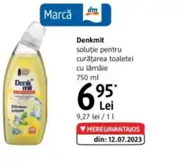 DM Denkmit soluţie pentru curățarea toaletei cu lămâie Ofertă