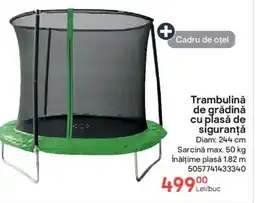 Brico Depôt Trambulinǎ de grădină cu plasă de siguranță Ofertă