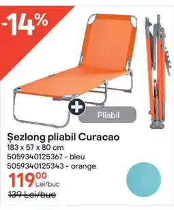 Brico Depôt Şezlong pliabil Curacao Ofertă