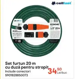 Brico Depôt Set furtun 20 m cu duză pentru stropit Ofertă