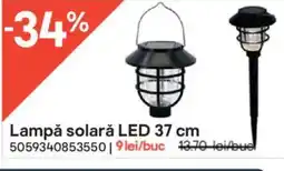 Brico Depôt Lampă solară LED 37 cm Ofertă