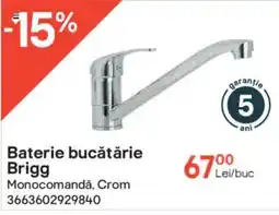 Brico Depôt Baterie bucătărie Brigg Ofertă