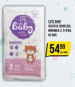 Mega Image Cute baby scutece bebeluși Ofertă