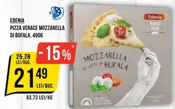 Mega Image Edenia pizza verace mozzarella di bufala Ofertă