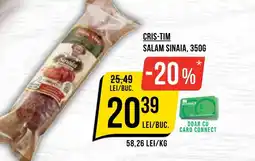 Mega Image Cris-tim salam sinaia Ofertă