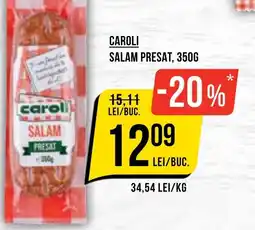 Mega Image Caroli salam presat Ofertă