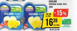 Mega Image HOCHLAND Cascaval clasic, felii Ofertă