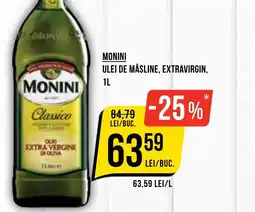 Mega Image Monini ulei de măsline, extravirgin Ofertă