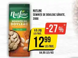 Mega Image NUTLINE Seminţe de dovleac sărate Ofertă
