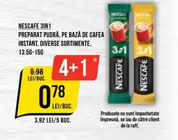 Mega Image NESCAFE 3IN1 Ofertă