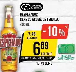Mega Image DESPERADOS Bere cu aromă de tequila Ofertă