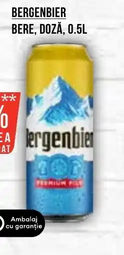 Bergenbier bere, doză