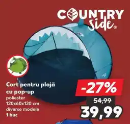 Kaufland Cort pentru plajă cu pop-up Ofertă