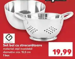 Kaufland Set bol cu strecurătoare Ofertă